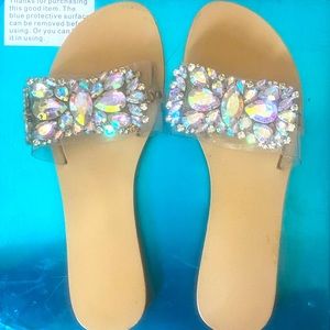 Rhinestone slides